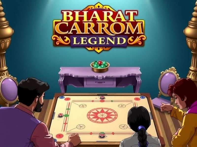 Bharat Carrom Legend - Players from Different States Celebrating a Tournament Win Bharat Carrom Legend Unity